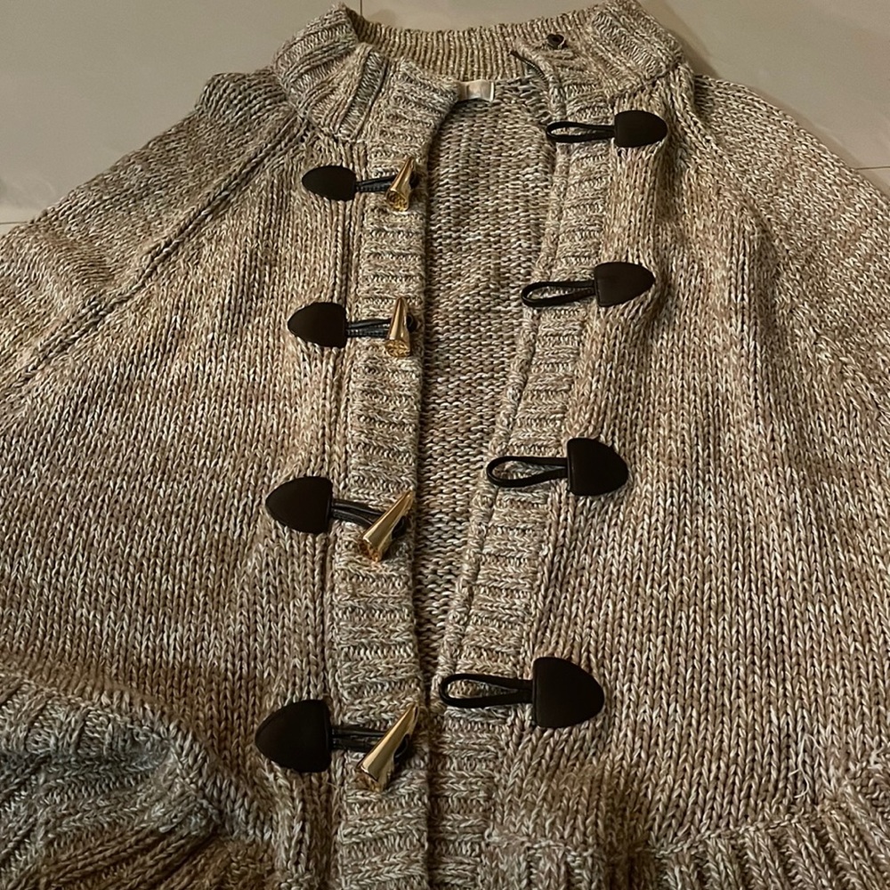 Donated .. Cape with sleeves and zipper*